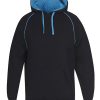 JB’S Contrast Fleecy Hoodie