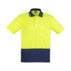 Mens Basic Spliced Polo