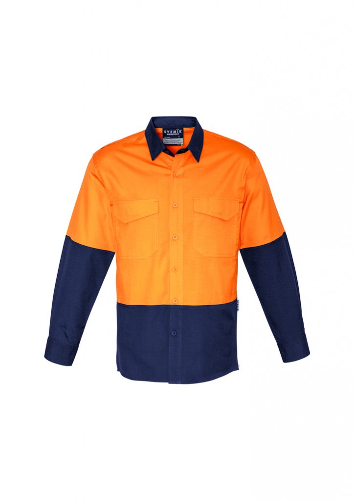 Mens Spliced Rugged Shirt